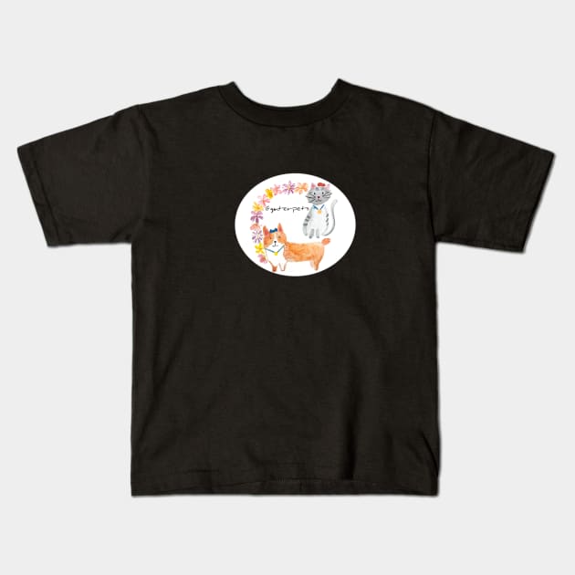 GymterPet Olympic Winners Kids T-Shirt by GymterPets